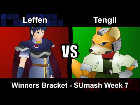 Leffen (Marth) vs Tengil (Fox) - Winners Bracket SUmash Week 7