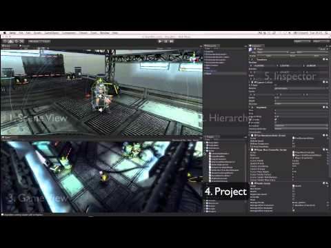 Unity界面概述 - Unity官方教程 (Unity Interface overview - Unity Official Tutorials)