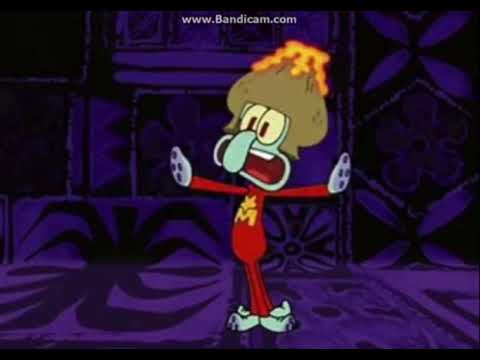 Squidward Krakatoa with real 1883 eruption