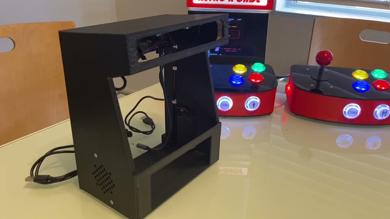 Retro-R-Cade Desktop Arcade Cabinet, Part 1 -Body