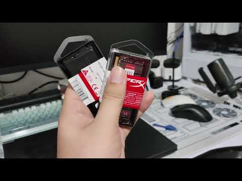 Kingston HyperX Impact DDR4 SODIMM Unbox and install