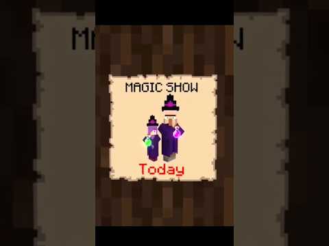 witch ka magic show in Minecraft#shorts#youtubeshorts#minecraft#skellyhindustanigamer#gaming