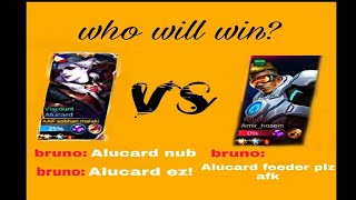 Download lagu Alucard top global 1 vs bruno top global 1 Alucard win? bruno win?#Alucard#mobaillegends😎😱 mp3
