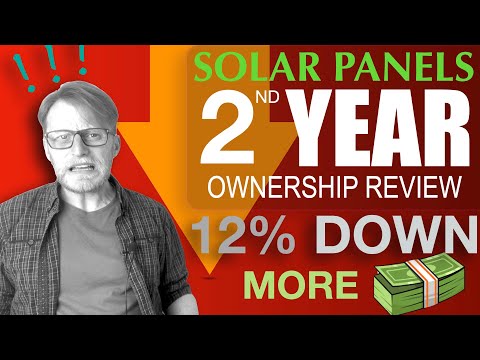 3kW PV - 2nd year ownership REVIEW