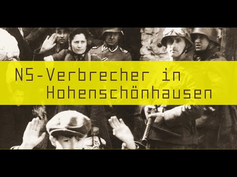 Podiumsdiskussion: NS-Verbrecher in Hohenschönhausen
