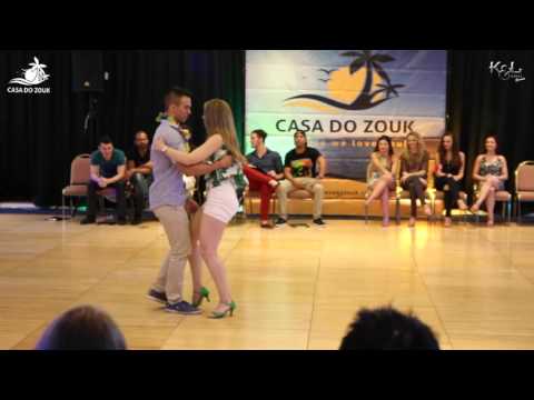 Casa do Zouk 2015 - Brazilian Zouk Invitational 3rd Place - Arthur and Layssa
