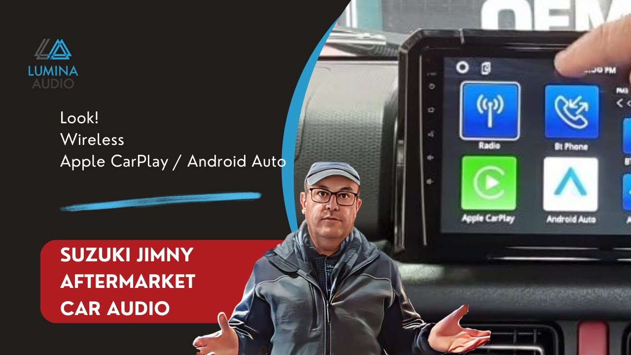 I Show You Wireless Apple CarPlay in the Suzuki Jimny 