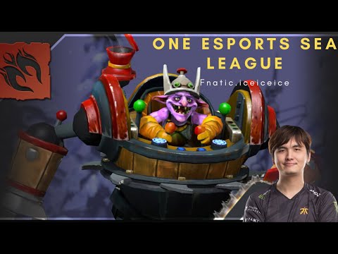 Fnatic.iceiceice - Timbersaw Offlane ONE Esports Dota 2 SEA League | Dota 2 Gameplay