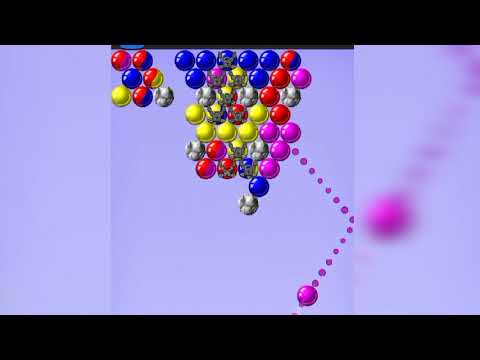 bubble shooter level 279 online game video || arcade game