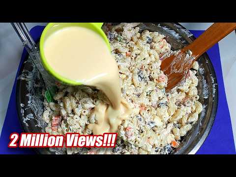 ITO ANG GAWIN SA CHICKEN MACARONI SALAD PARA LALONG SUMARAP!