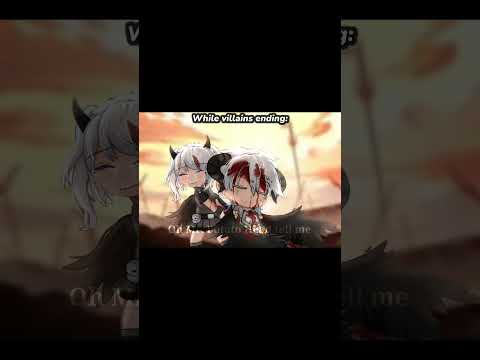 The Heroes Ending And The Villains Ending |NotOri! #gachashorts #gachaclub #gachaedits