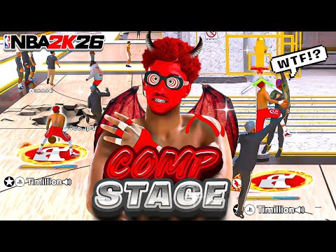 TAKING OVER THE COMP STAGE WITH MY "EYESO LOCKDOWN" BUILD IN NBA2K26!! (MUST WATCH...)