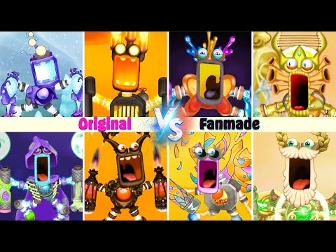 Every Epic Wubbox in One Video – Real vs Fanmade Comparison! My singing Monsters