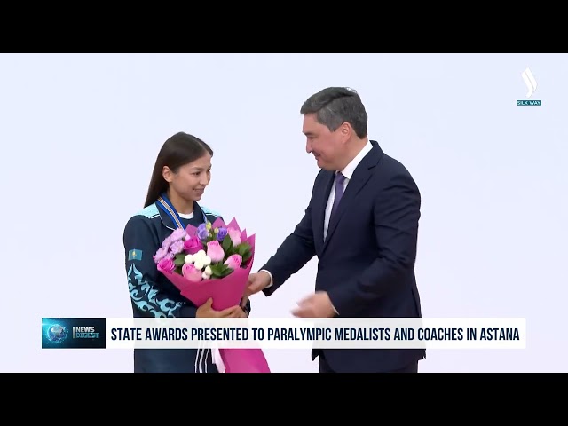 State awards presented to Paralympic medalists and coaches in Astana