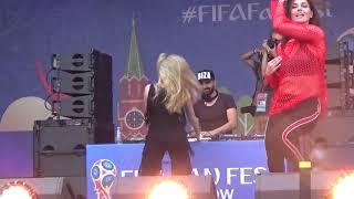 Arilena Ara(#FIFAFANFEST, Воробьевы Горы,15.7.18)