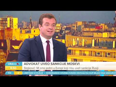 URANAK1 | Advokatska kancelarija u Beogradu samostalno uvela sankcije Rusiji | Čedomir Stojković