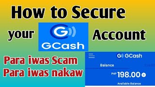 How to Secure your Gcash | Paano makaiwas sa Scam | How to Avoid Scam | Paano ingatan ang Gcash