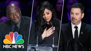 Watch Emotional Moments From Kobe Bryant’s Memorial Service | NBC News