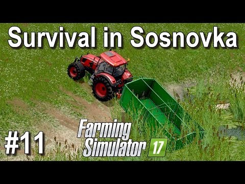 LS17: Survival in Sosnovka #11 - Let's Play - Ins Wasser mit dem ganzen Holz - [deutsch]