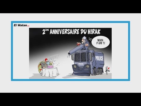 Algerian papers mark two-year anniversary of Hirak protest movement