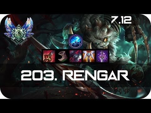 Diamond Rengar Jungle vs Graves Season 7 s7 Patch 7.12 2017 Gameplay Guide Build Normals