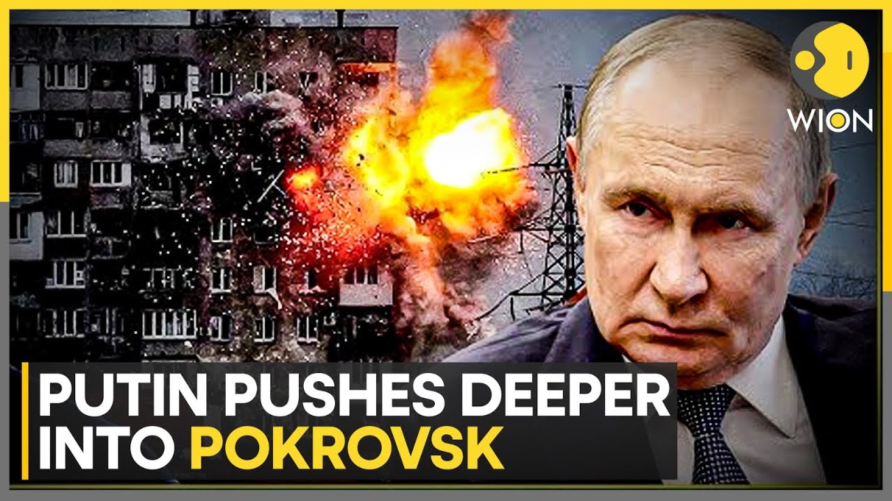 Russia-Ukraine: Battle for Pokrovsk Intensifies as Russian Forces Advance | WION