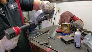 How to remove International Scout II spring bushings and sleeves.