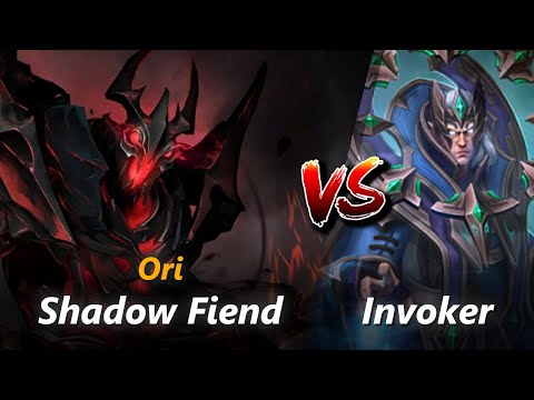 How to Shadow Fiend mid vs Invoker (feat. Ori) | First 7 minutes