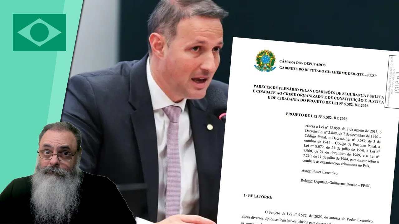 PROJETO ANTI-FACÇÃO do DERRITE EQUIPARA quadrilhas a TERRORISMO e ESQUERDA NÃO GOSTA: ENTÃO EU GOSTO