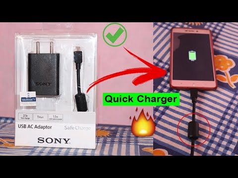 Sony Fast Charger For Mobile/Sony Cp-Ad2A/Bcabin5 Usb Ac Adaptor Mobile Charger