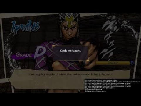 JJBA: All-Star Battle R (PS4) - ONLINE MATCH - Guido Mista vs Robert E. O. Speedwagon [Waifu]
