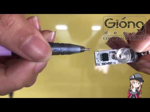 HƯỚNG DẪN LẮP ĐẶT MẠCH CẢM BIẾN -GIÓNG DECOR - PHỤ KIỆN LED THANH NHÔM 