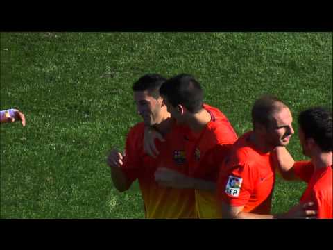 Gol de Luis Alberto (0-1) en el Hércules CF - FC Barcelona B Jornada 6
