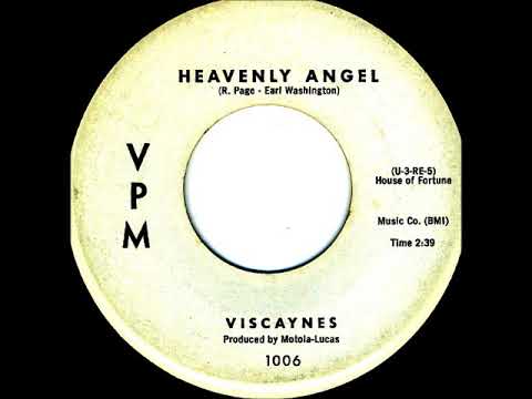 The Viscaynes aka The Biscaynes- yellow moon. / Heavenly Angel.  - 1961 VPM 1006