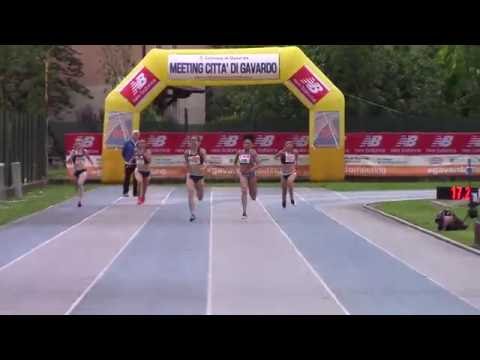 200 metri femminili 2° Batteria - Johanelis Herrera Abreu 24"14 - Gavardo Meeting