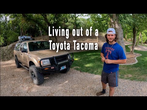 College Baseball Player Lives out of Toyota Tacoma