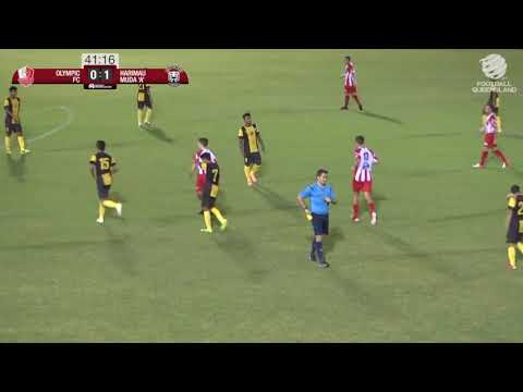 NPL QLD 2014 Round 6 - Olympic FC v Harimau Muda A Highlights