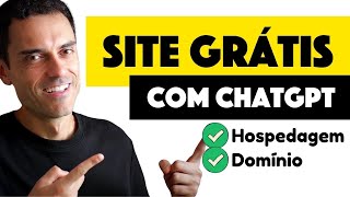 Como Criar Site Grátis com IA (Hospedagem e Domínio Grátis)