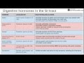 Digestive Hormones Of The GI Tract
