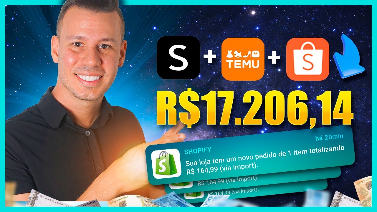 COMO FAZER DROPSHIPPING PELA TEMU, SHOPEE OU SHEIN? FALEI A VERDADE!