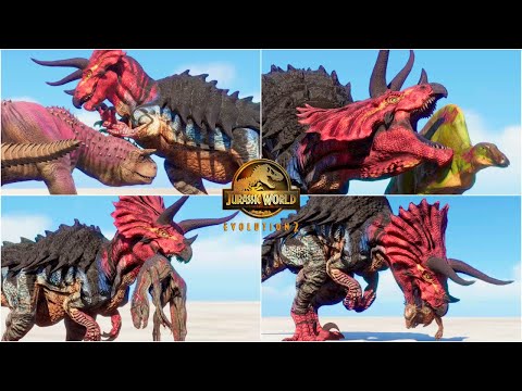 ULTIMASAURUS HUNTING ANIMATIONS VS ALL DINOSAURS | JURASSIC WORLD EVOLUTION 2