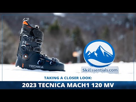 2023 Tecnica Mach1 120 MV Ski Boots Short Review with SkiEssentials.com