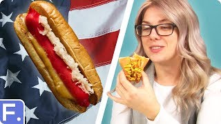 Irish People Try American Hot Dogs