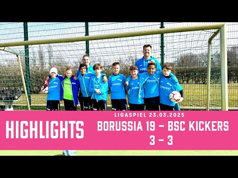 E1 Borussia 19 I BSC Kickers I Highlights
