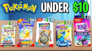 Every Pokémon Card Product You Can BUY Under $10