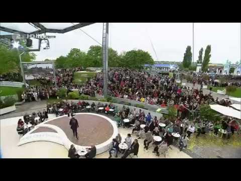 Dr.  Alban 'Sing Hallelujah '  und einen fidelen FC Bayern Fan       ZDF Fernsehgarten 03 05 2015