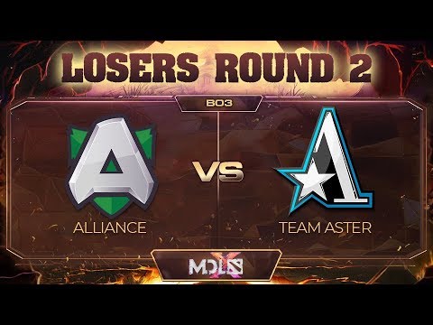 Alliance vs Team Aster Game 2 - MDL Chengdu Major: Losers' Round 2
