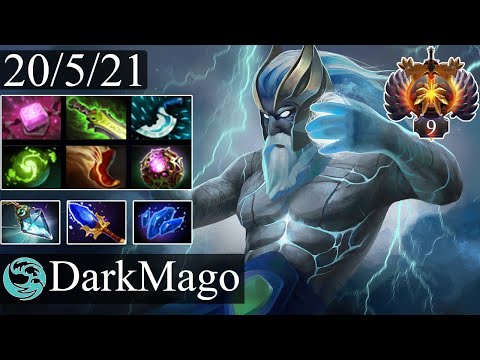bc.DarkMago - Zeus | Midlane Gameplay Dota 2 Patch 7.34c