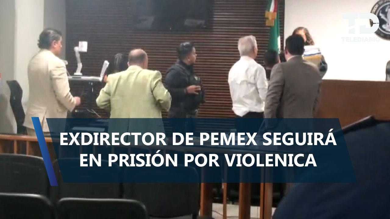 Dan prisión preventiva a Víctor Rodríguez, exdirector de Pemex, por violencia familiar y vicaria