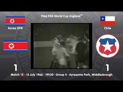 1966 FIFA World Cup England™ - Match 12 - Group 4 - Korea DPR 1 x 1 Chile